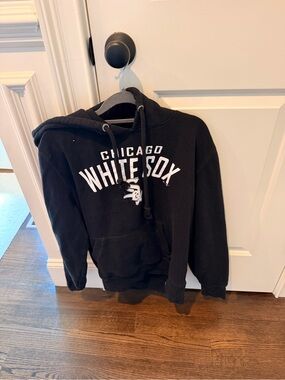 47 Brand Chicago White Sox Black Pullover Hoodie